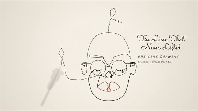 一笔画 One-line Drawing